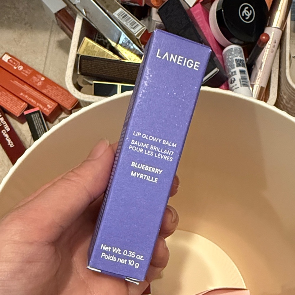 LANEIGE Lip Glowy Balm - Purple Blueberry